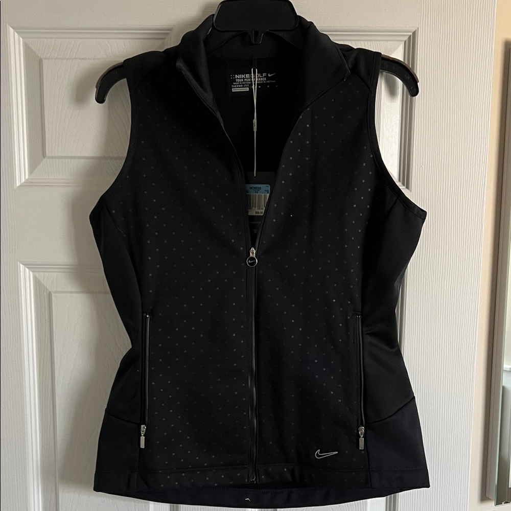 Nike Golf Women's Black Zip-Up Vest